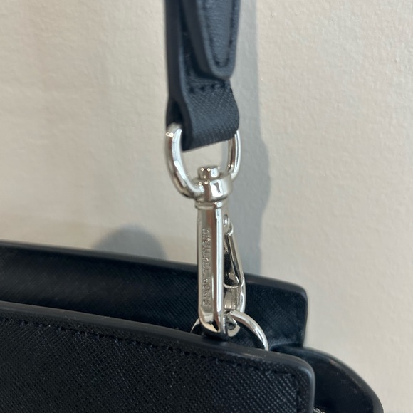 Michael Kors Black Crossbody Bag with Silver Studs - Picture 6 of 15